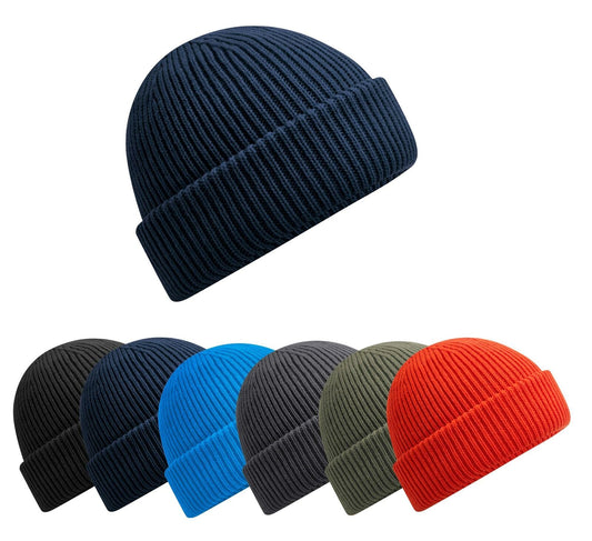 Beechfield Recycled Wind Resistant Breathable Elements Beanie Hat