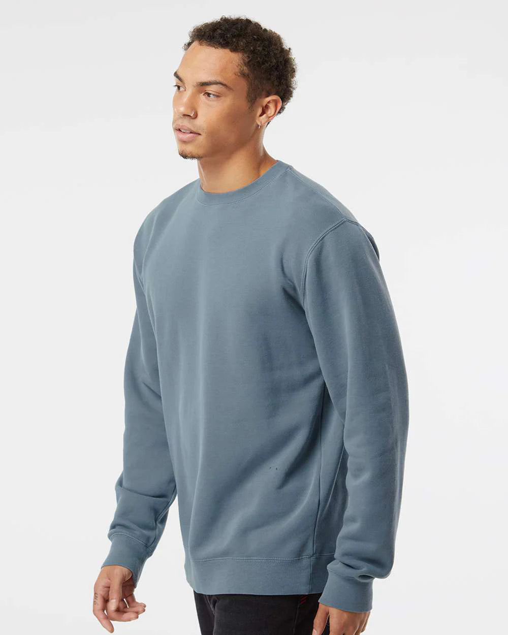 Independent 9oz. Unisex Midweight Pigment Dye Crew