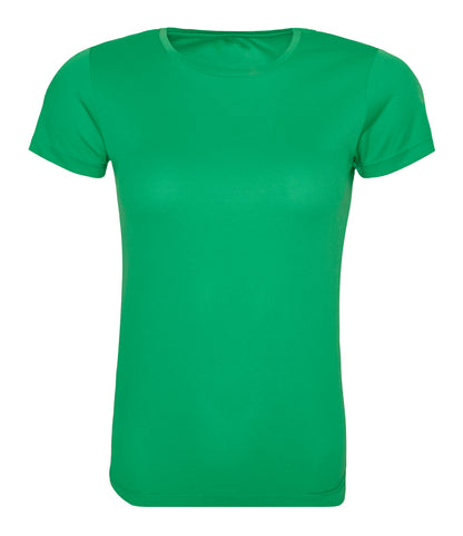 Just Cool Ladies Polyester Breathable Wicking Athletic Sports T-Shirt
