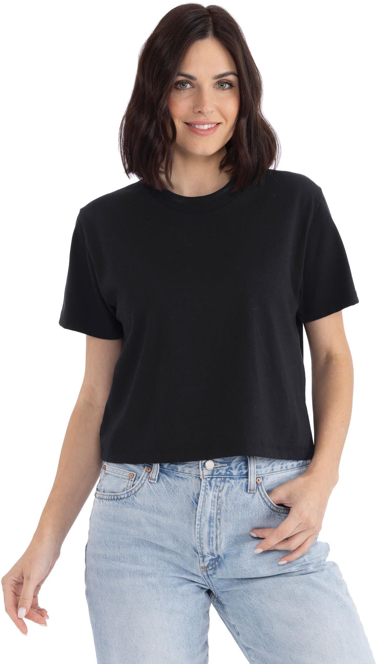 Next Level Ladies Heavyweight Boxy Short Sleeve Tee Shirt