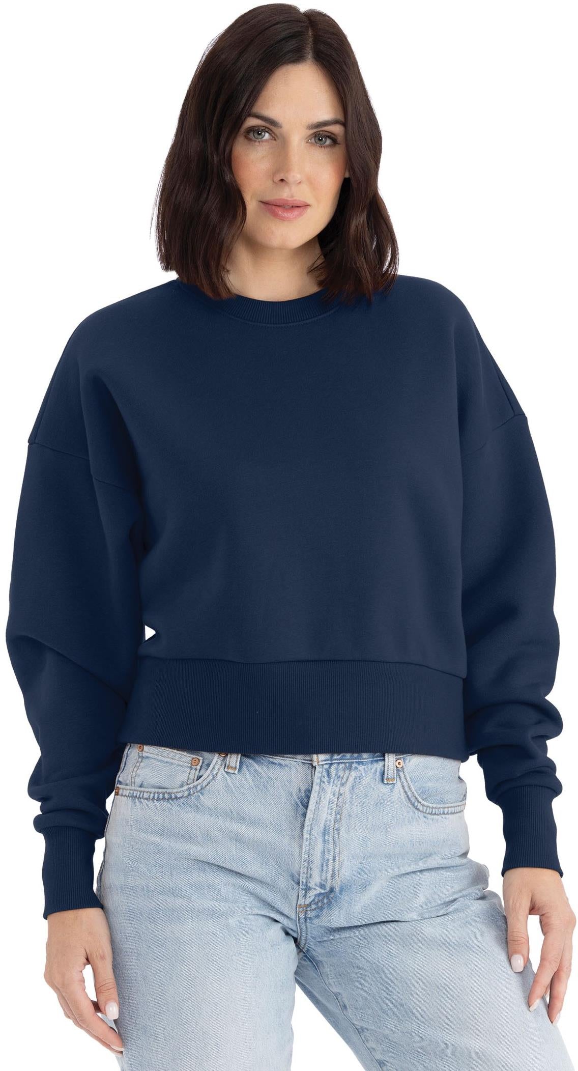 Next Level Ladies Oversized Cropped Heavyweight Sweatshirt