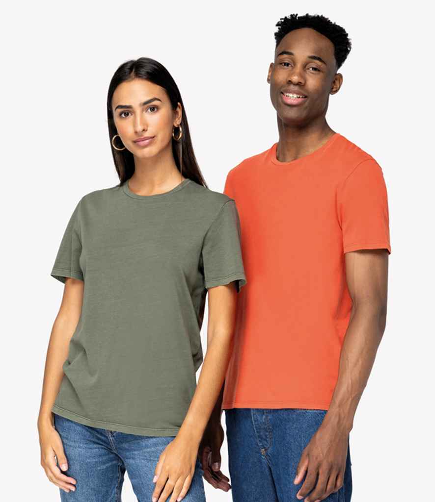 Native Spirit Unisex Faded Organic Cotton T-Shirt