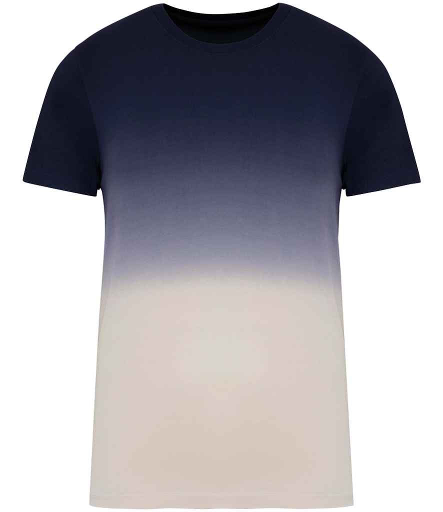 Native Spirit Unisex Dip Dye Two Tone Organic Cotton T-Shirt