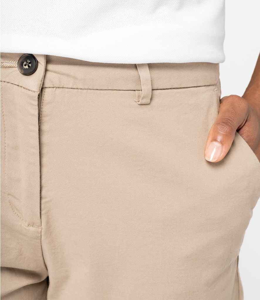 Native Spirit Ladies Organic Cotton Chino Shorts