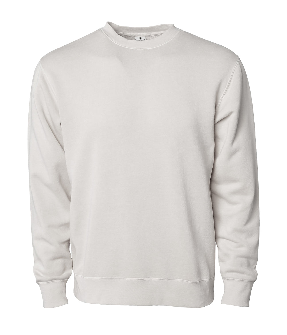 Independent 9oz. Unisex Midweight Pigment Dye Crew