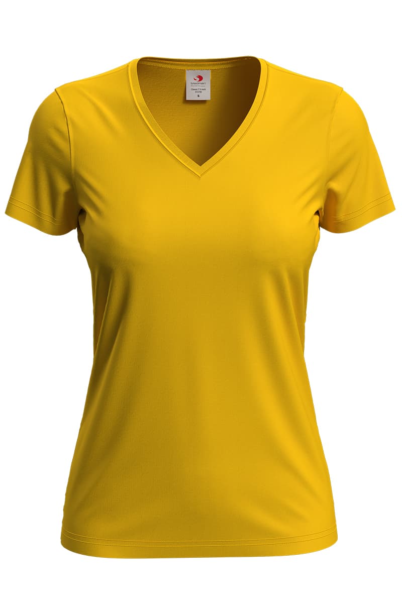 Stedman ST2700 Ladies Cotton V-Neck T-Shirt