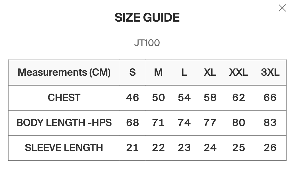 Just Ts The 100 T-Shirt S-6XL