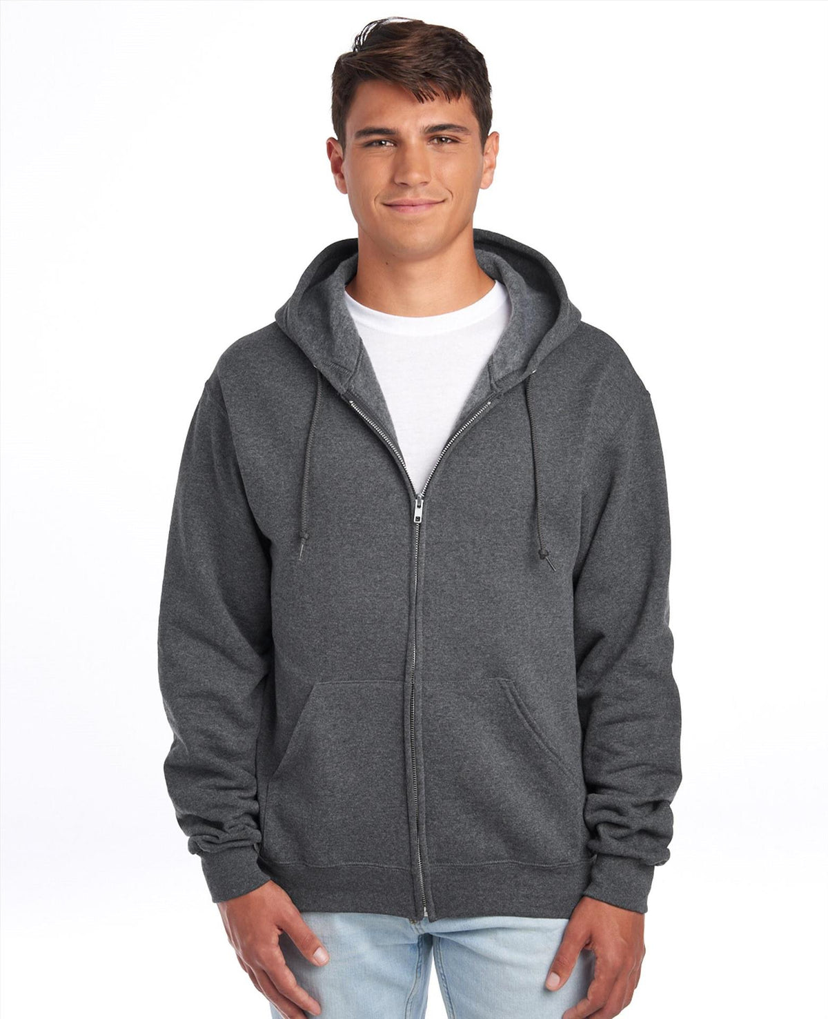 Jerzees Nublend Regular Fit Zip Hooded Sweatshirt