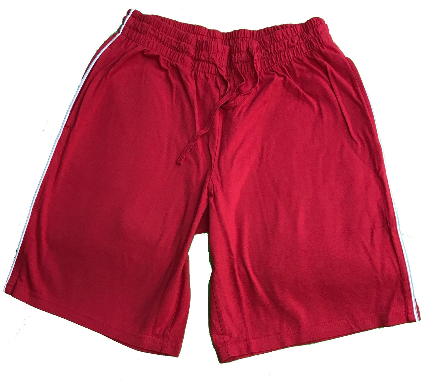 Jerzees 131M NAVY BLUE or RED Cotton Gym Board Shorts