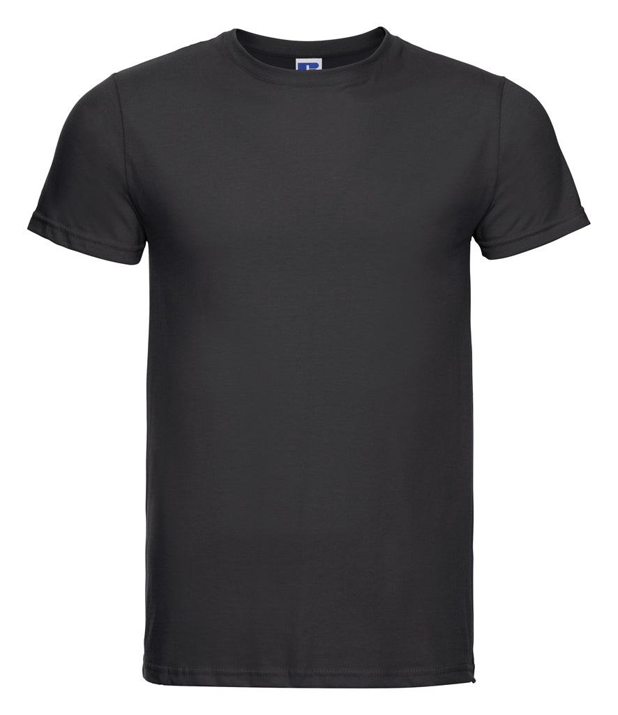 Russell 155M Slim T Shirt [Black, Small]