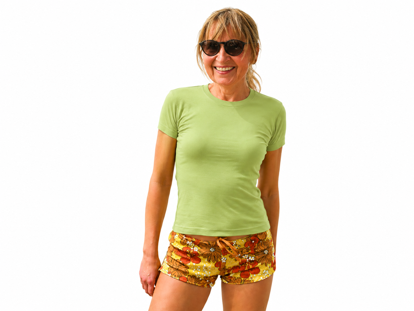 Hanes Spicy T Ladies Cotton Crew Neck T-Shirt