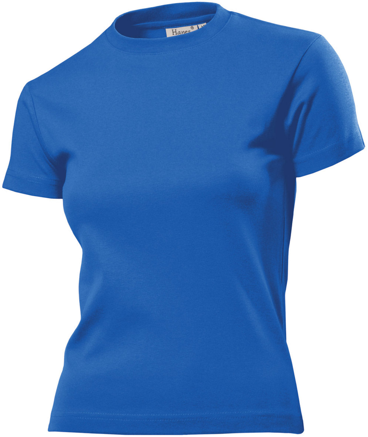 Hanes Spicy T Ladies Cotton Crew Neck T-Shirt