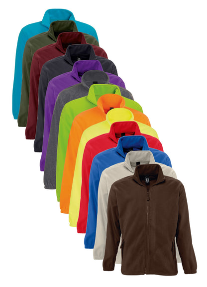 SOL'S Full Zip Fleece Jacket 3XL-5XL