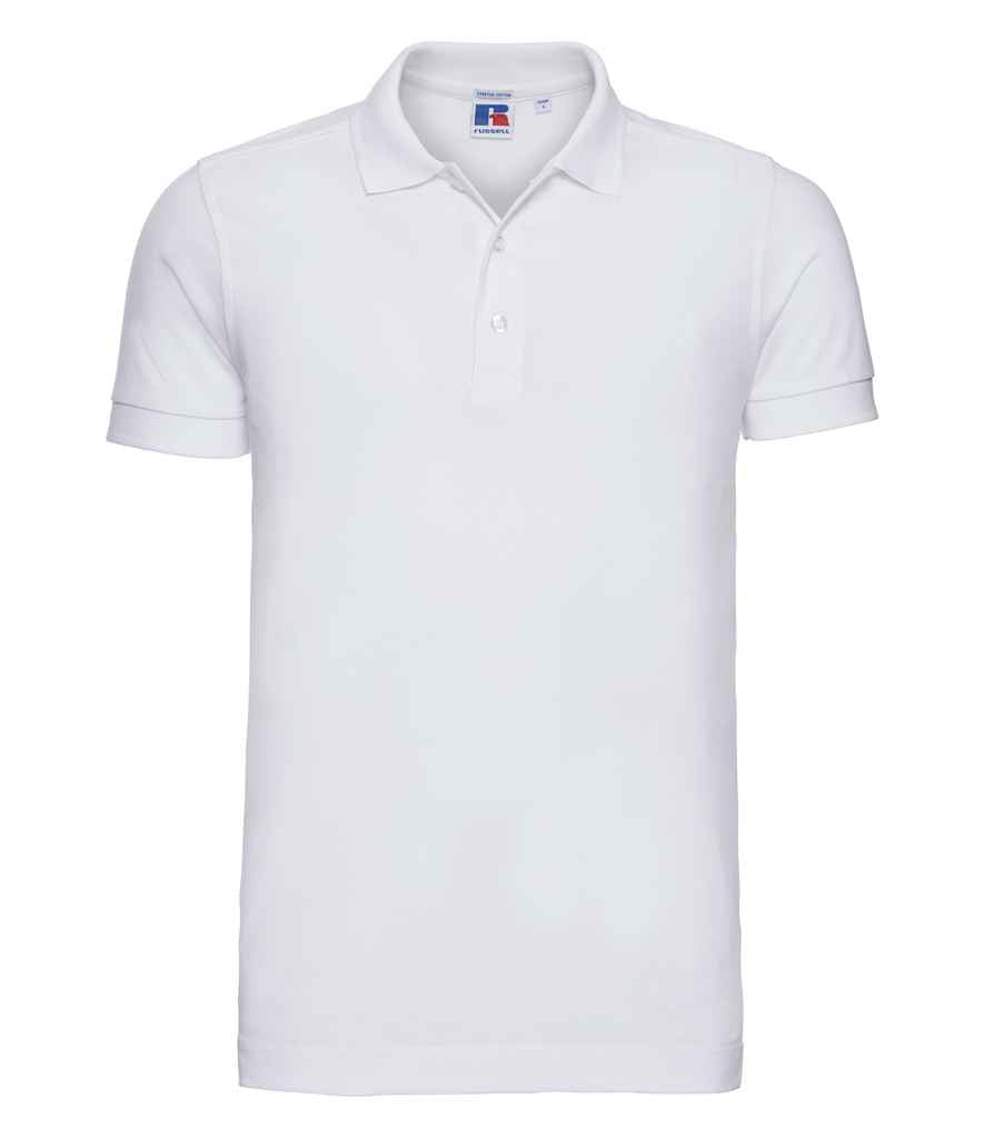 Russell Stretch Piqué Polo Shirt