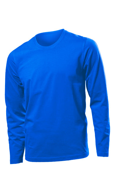 Hanes Comfortsoft Mens Plain Cotton Long Sleeve T-Shirt