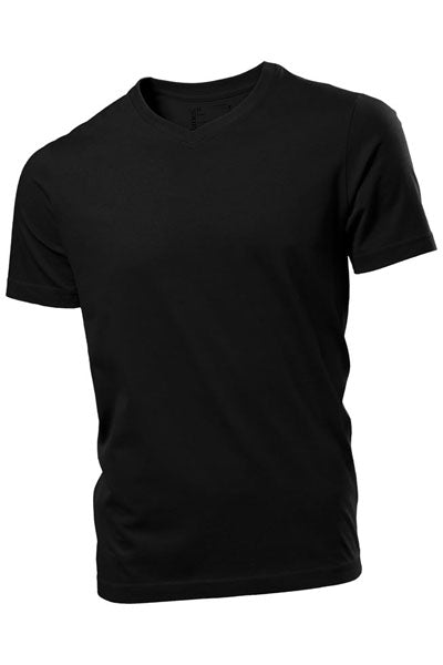 Hanes Plain Mens ComfortSoft Organic Cotton V-Neck T-Shirt