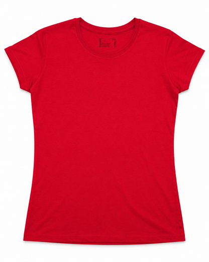 Hanes Tagless Organic Cotton Ladies Womens Crew Neck Tee T-Shirt No Logo