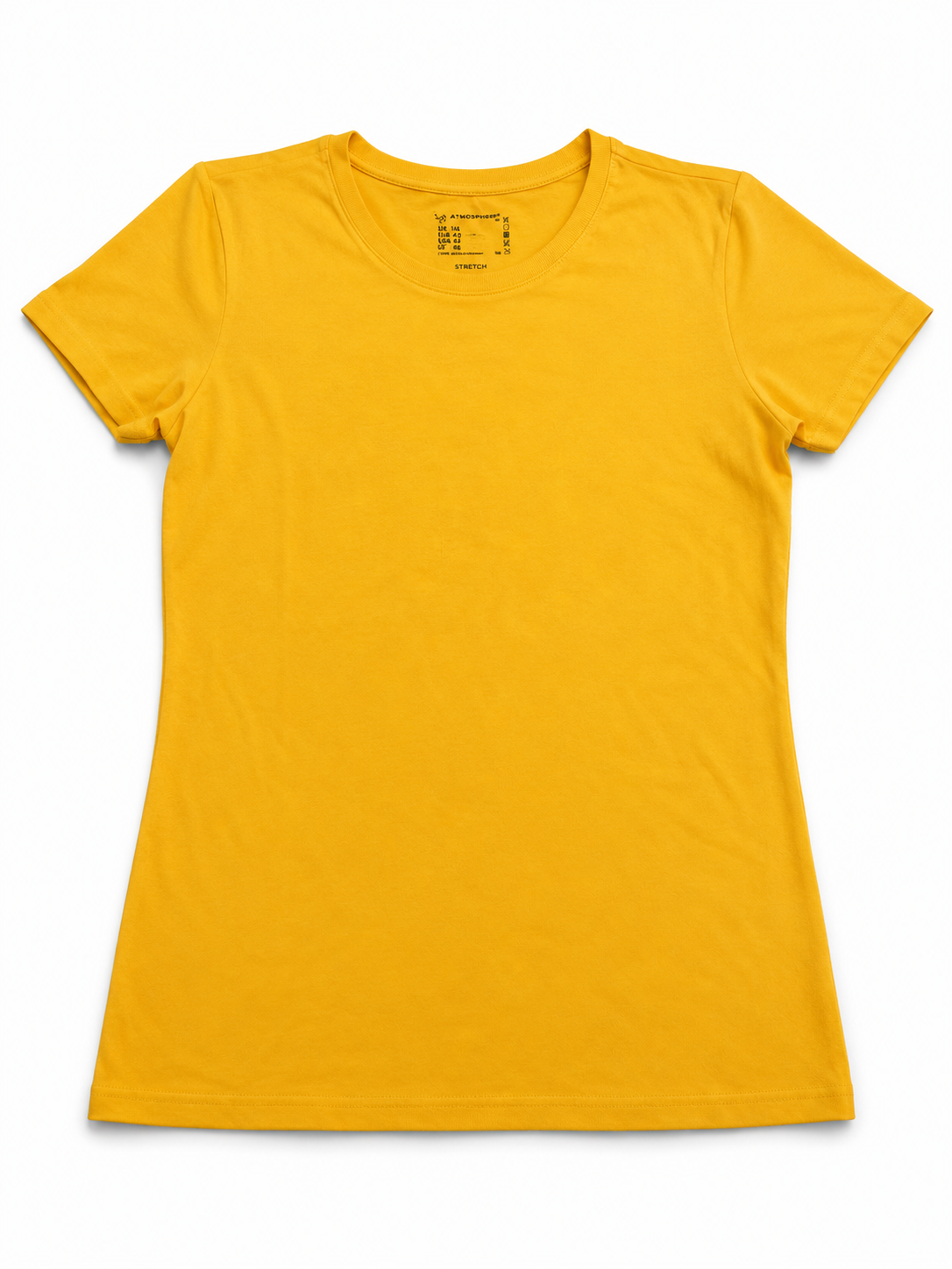 Hanes Tagless Organic Cotton Ladies Womens Crew Neck Tee T-Shirt No Logo