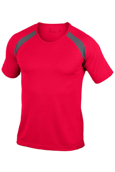 Hanes 7701 Cool-DRI Polyester Contrast Breathable Sports Tee XL-3XL