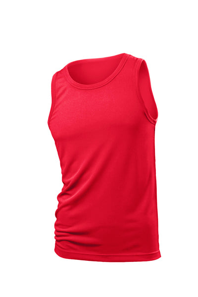 Hanes 7720 Cool-DRI Polyester Sports Tank Top [Red, XXL]