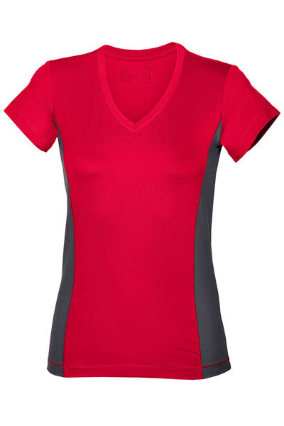 Hanes Cool-DRI Ladies V-Neck Tee