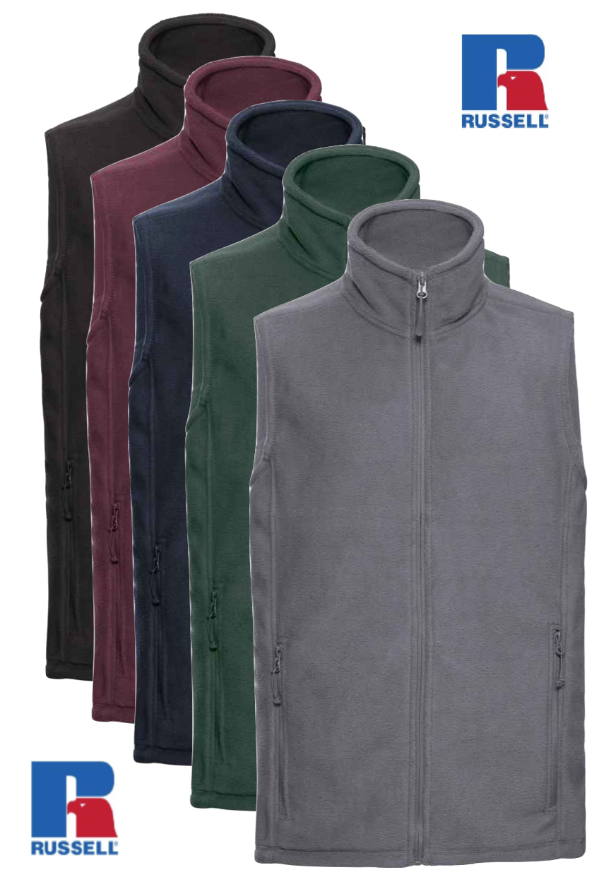Russell Outdoor Fleece Gilet Bodywarmer