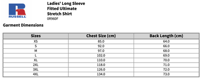 Russell Collection Ladies Ultimate Stretch Shirt Blouse
