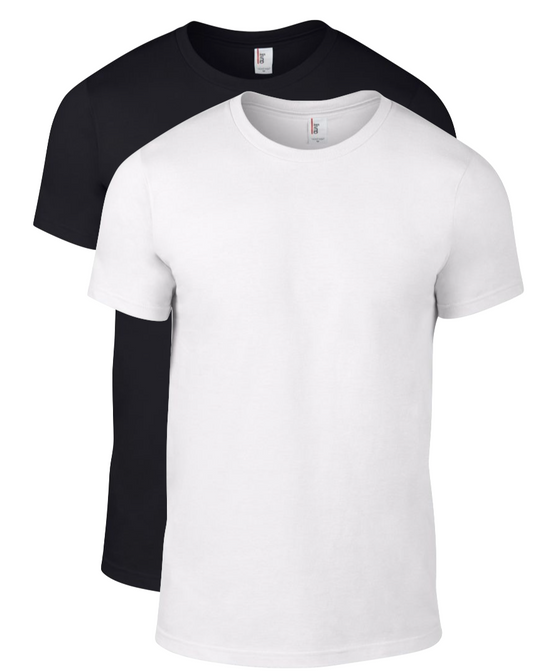 Anvil 980 Lightweight Mens Short Sleeve T-Shirt