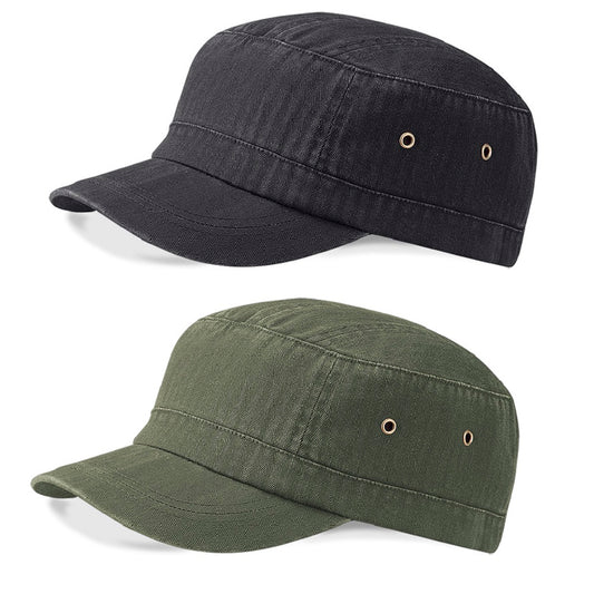 Beechfield Urban Army Washed Cotton Cap