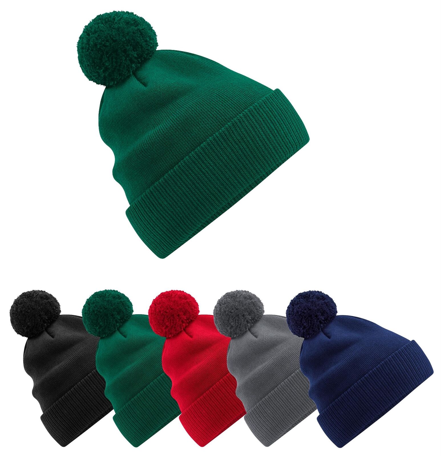 Multi-Colour Bobble Beanie Range