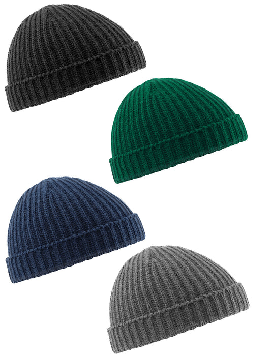 Beechfield Fishermans Trawler Beanie Ski Hat