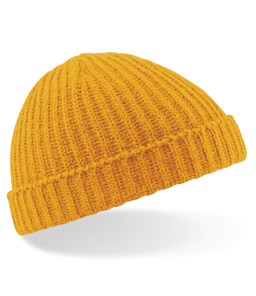 Beechfield Fishermans Trawler Knitted Beanie Ski Hat