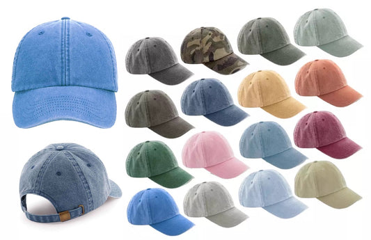 Beechfield Vintage Low Profile Baseball Cap