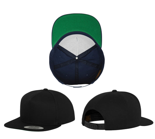 Flexfit Classic 5 Panel Snapback Cap