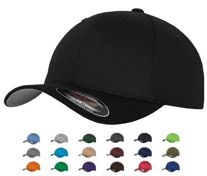 Flexfit Wooly Combed Baseball Cap [5 Sizes]