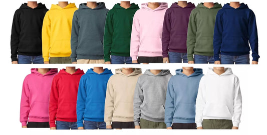 Gildan Kids SoftStyle® Midweight Hooded Sweatshirt Hoodie