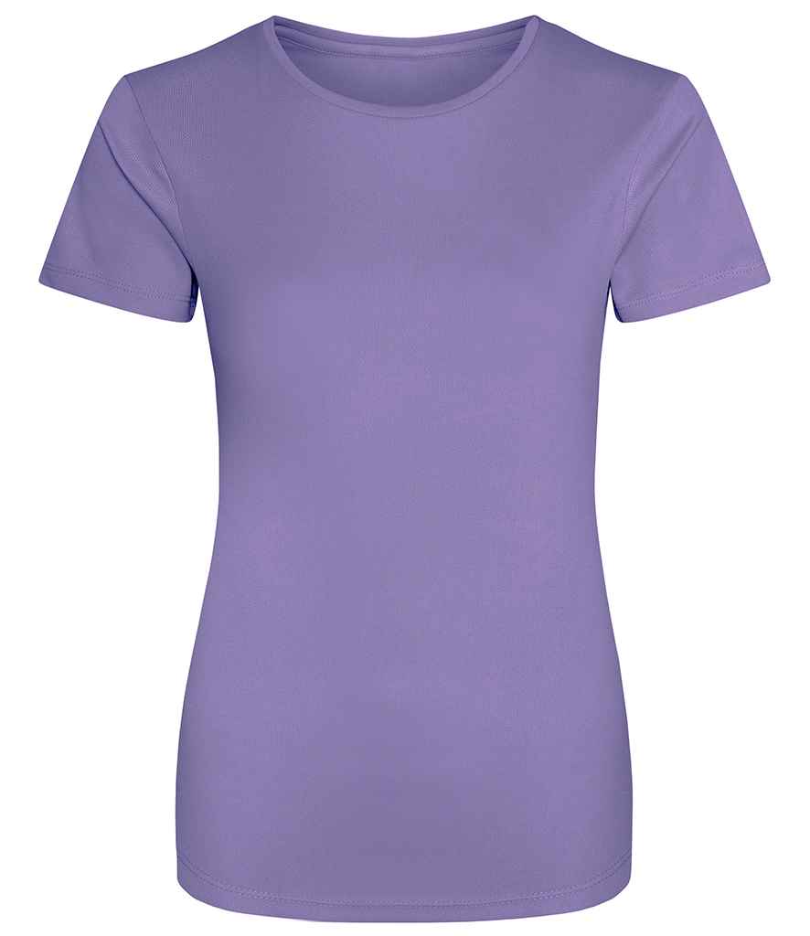 Just Cool Ladies Polyester Breathable Wicking Athletic Sports T-Shirt