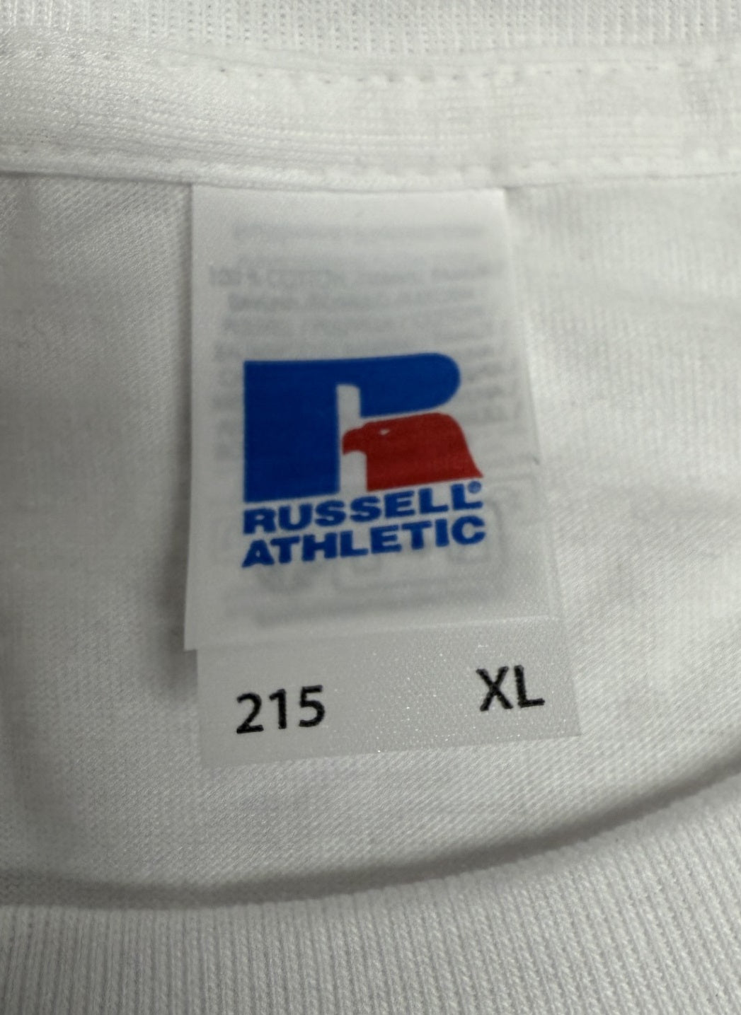 Russell 215 Plain Heavy Cotton T-Shirt