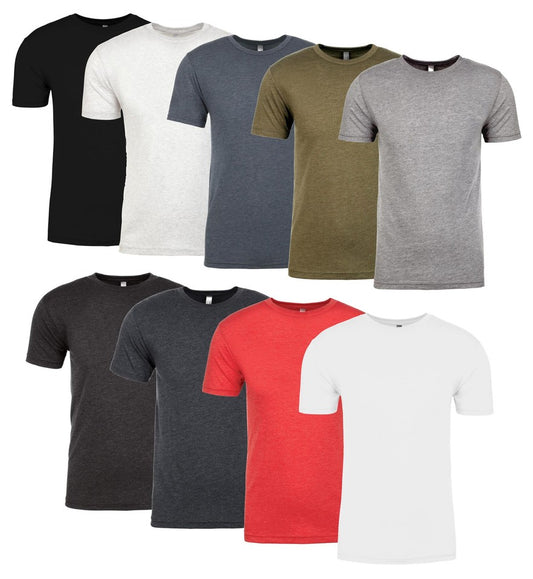 Next Level Unisex Tri Blend Regular Fit T-Shirt XS - 3XL