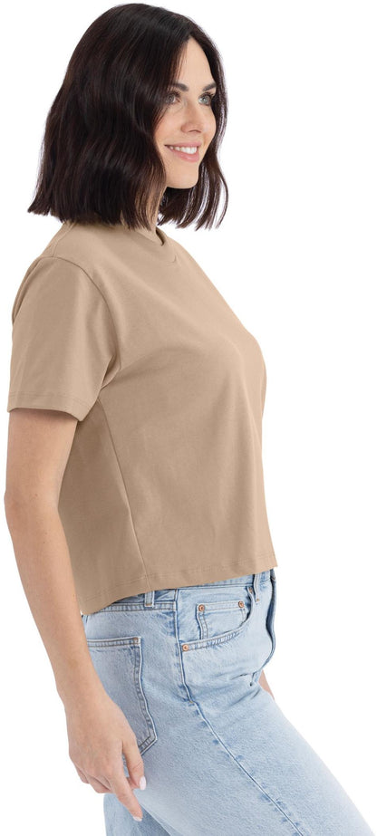 Next Level Ladies Heavyweight Boxy Short Sleeve Tee Shirt