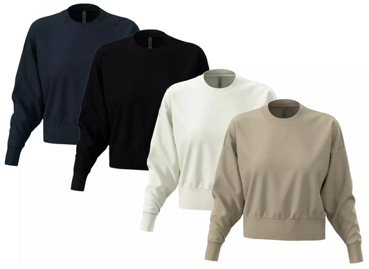 Next Level Ladies Oversized Cropped Heavyweight Sweatshirt