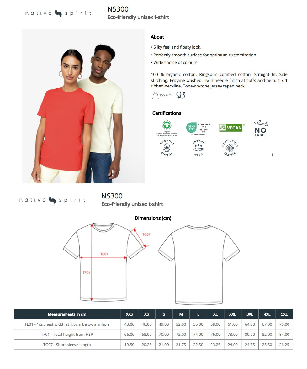Native Spirit Unisex T-Shirt [Sizes XXS-XS]