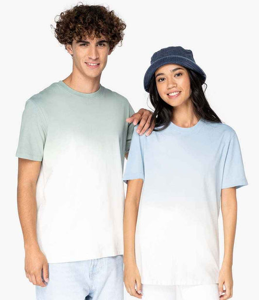 Native Spirit Unisex Dip Dye Two Tone Organic Cotton T-Shirt