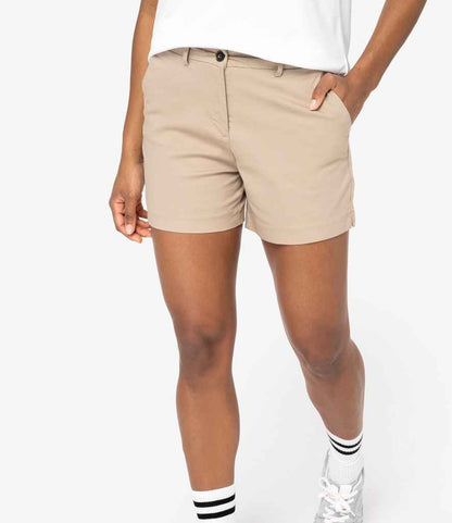 Native Spirit Ladies Organic Cotton Chino Shorts
