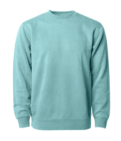 Independent 9oz. Unisex Midweight Pigment Dye Crew