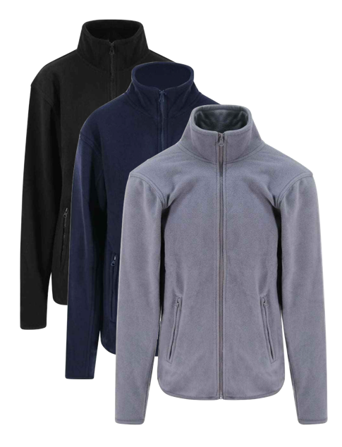 Pro RTX Pro Micro Fleece NOIR BLEU Ou GRIS Veste À Zip Complet XS-7XL Pro RTX Pro Micro Fleece NOIR BLEU Ou GRIS Veste À Zip Complet XS-7XL