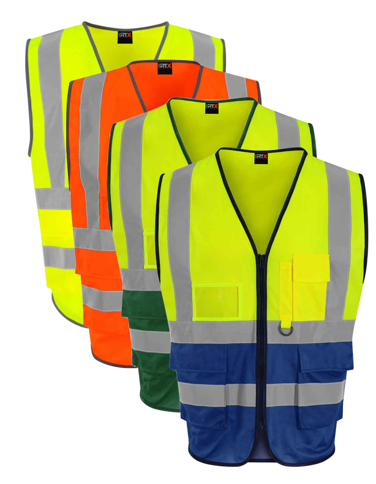 Pro RTX High Visibility Executive Waistcoat