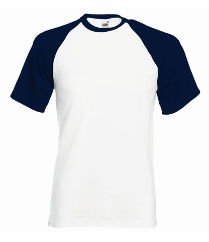 Fruit of the Loom Contrast Baseball T-Shirt