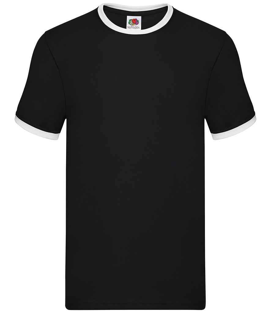 Fruit of the Loom Contrast Ringer T-Shirt