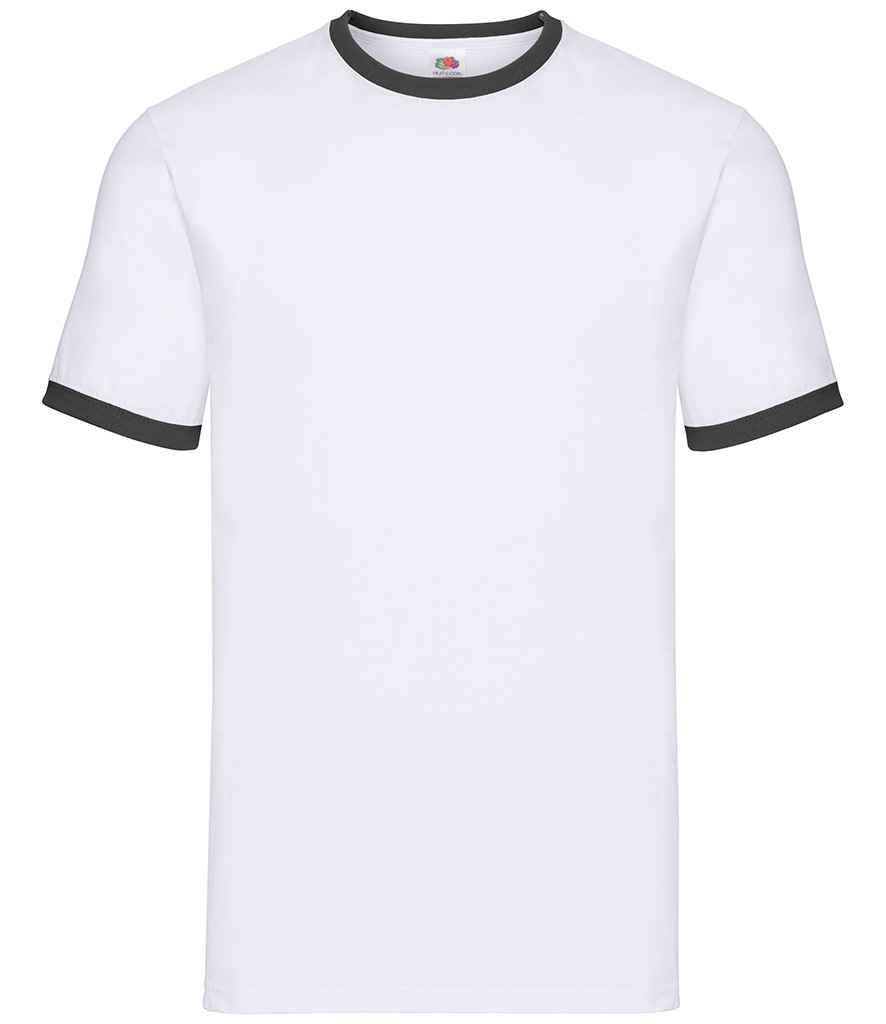 Fruit of the Loom Contrast Ringer T-Shirt